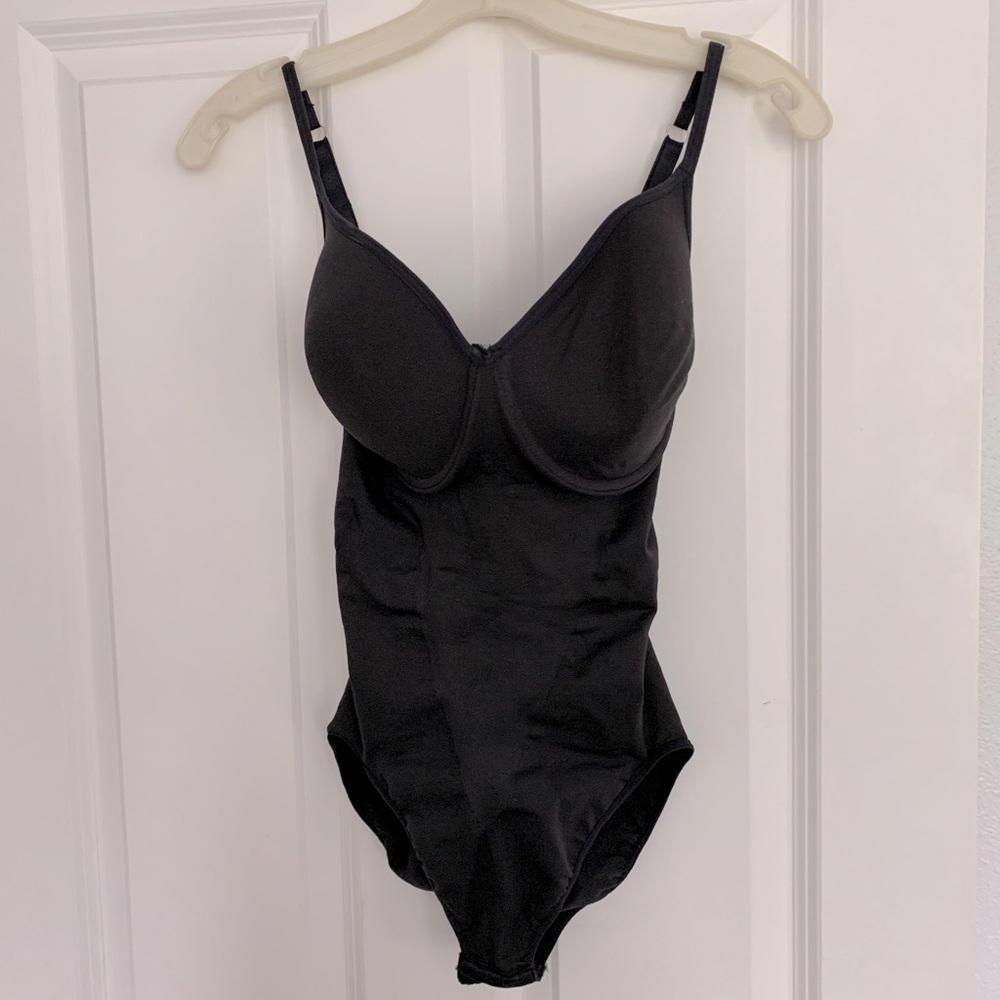 Body shaper with padded bra